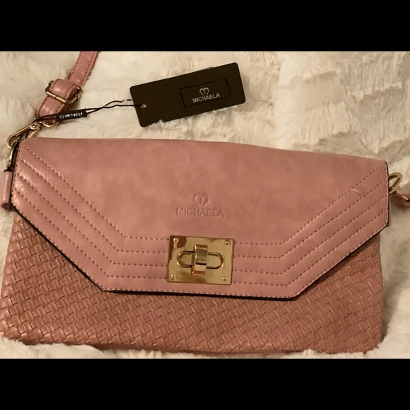 Michaela BMWT blush pink shoulder bag - Picture 2 of 5